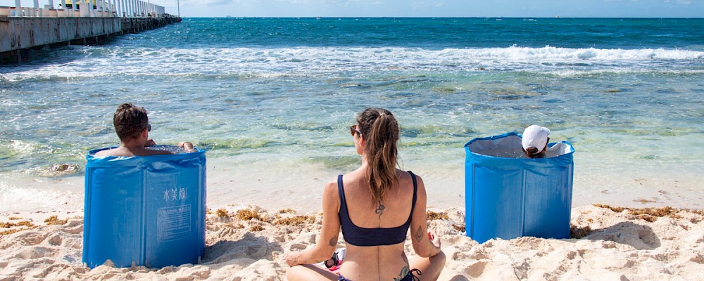 ReConnect: Abrazando el frío - Baños de hielo en las arenas de Playa