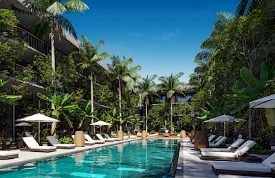 Playacar Real Estate Listing | AURA by AWA  2 bed PH