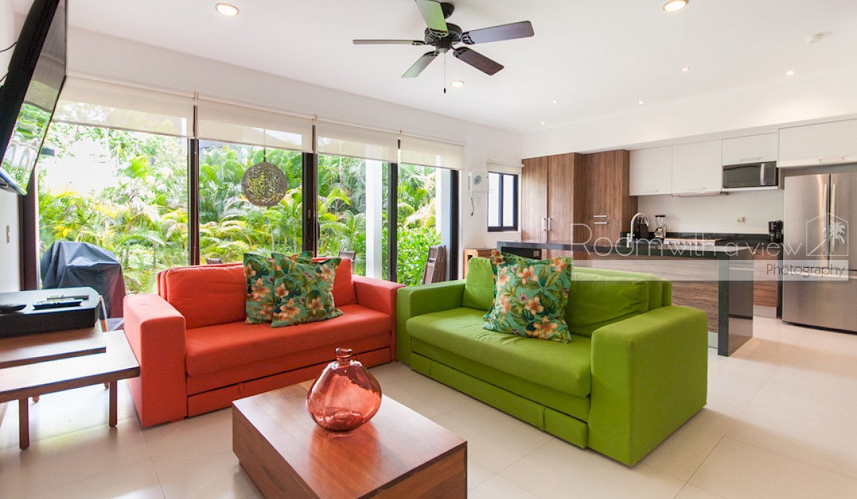 Tulum Country Club Real Estate Listing | Tao Hai 1 bed garden unit