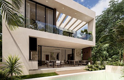 Tulum Country Club Real Estate Listing | Villas Tulum Country Club Iguana