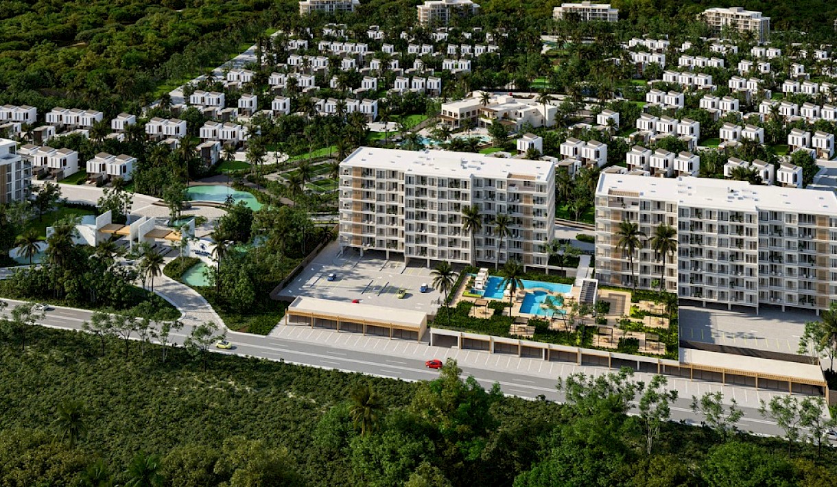 Playa Del Carmen Real Estate Listing | Lomas Aurora- Torre Fuego 2 bed