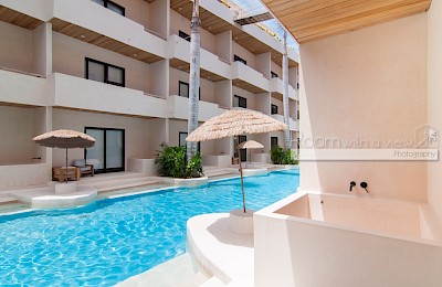 Tulum Real Estate Listing | Cocay Pi Studio Swim Up